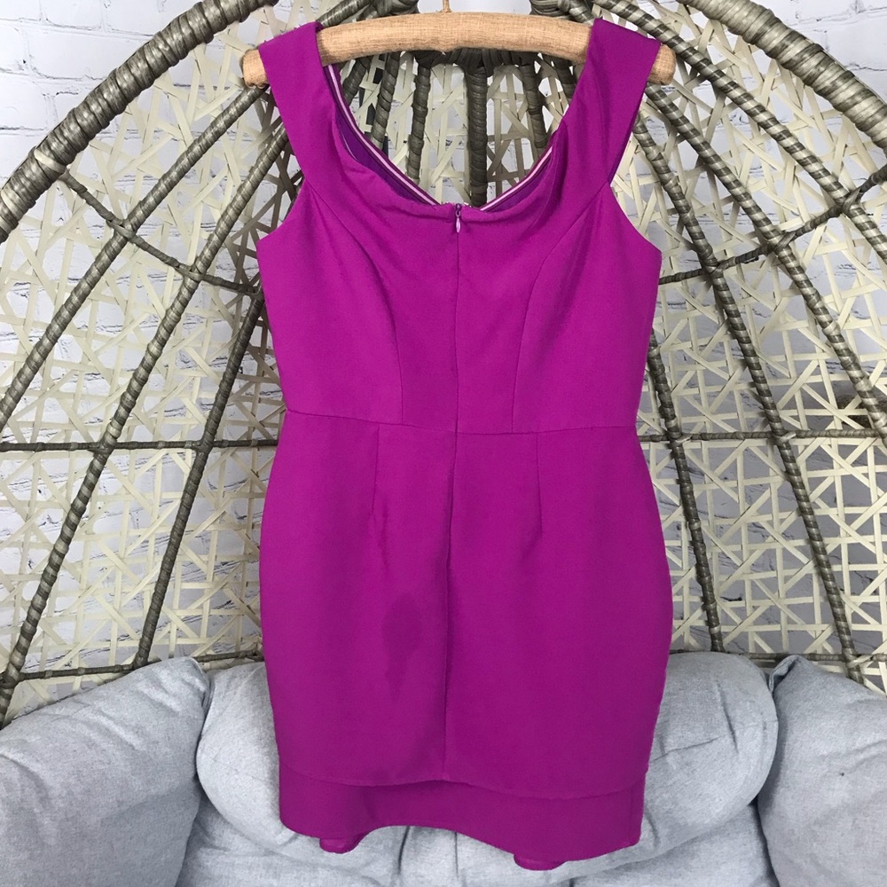 Adelyn Rae Off Shoulder Mini Dress - Purple - Picture 4 of 9